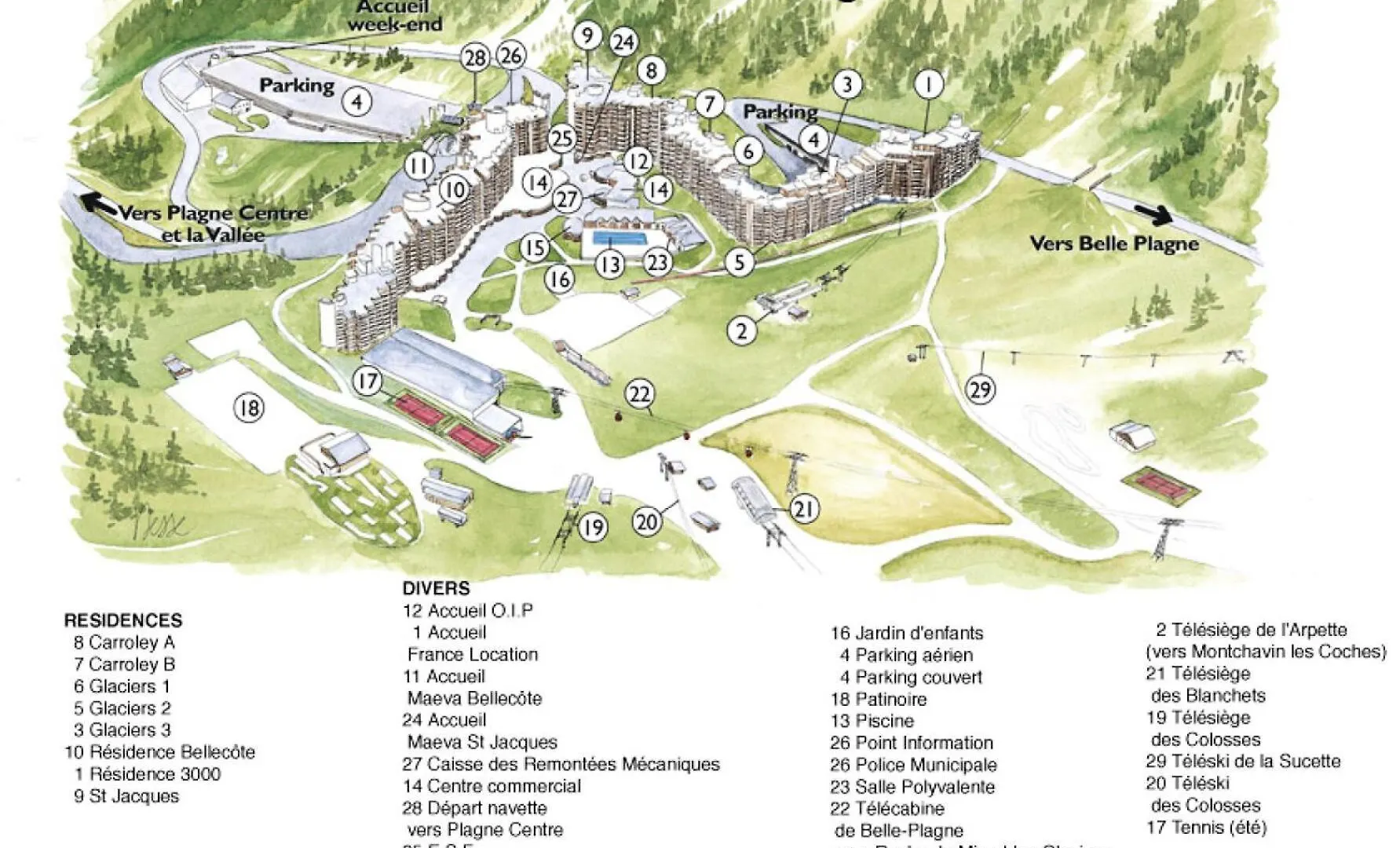 Apartment Residence Carroley A - 2 Pieces Pour 5 Personnes 94 Macot-la-Plagne